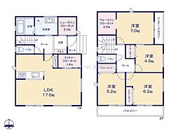 尾張旭市西大道町六兵衛前の一戸建て