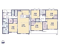 尾張旭市東印場町二反田の一戸建て