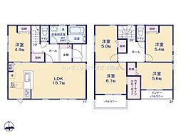 尾張旭市東印場町二反田の一戸建て