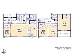 尾張旭市東印場町二反田の一戸建て