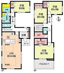 春日井市気噴町北２丁目の一戸建て