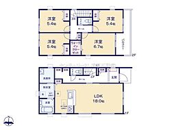 尾張旭市東大久手町２丁目の一戸建て