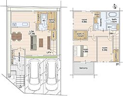 尾張旭市印場元町北山の一戸建て
