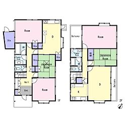 横浜市港北区仲手原2丁目の一戸建て