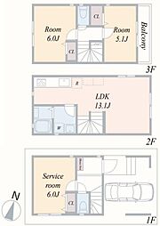 横浜市磯子区丸山２丁目の一戸建て