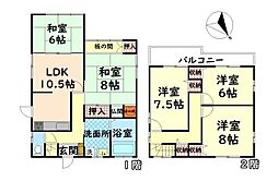 岸和田市西大路町の一戸建て