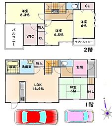 岸和田市尾生町２丁目の一戸建て