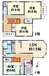 泉南郡熊取町朝代西４丁目の一戸建て