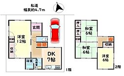 貝塚市名越の一戸建て