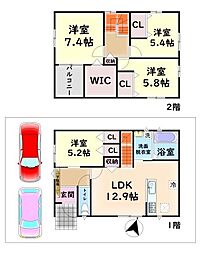 岸和田市下松町１丁目の一戸建て