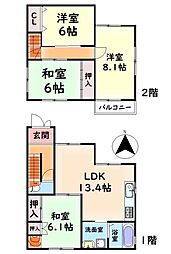 岸和田市流木町の一戸建て