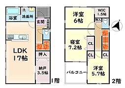 泉佐野市鶴原の一戸建て