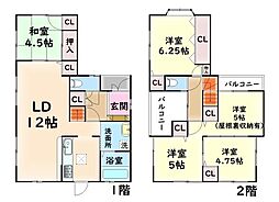 泉大津市我孫子の一戸建て