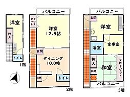 泉佐野市下瓦屋の一戸建て