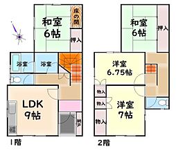 岸和田市天神山町３丁目の一戸建て