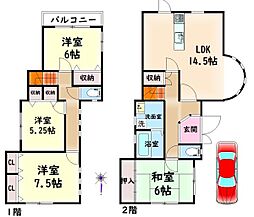 貝塚市王子の一戸建て