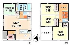 泉南市鳴滝１丁目の一戸建て