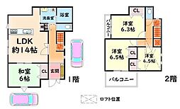 泉佐野市下瓦屋２丁目の一戸建て