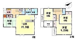 岸和田市上松町１丁目の一戸建て