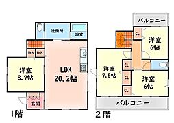 泉南郡熊取町紺屋2丁目の一戸建て