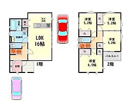 泉佐野市鶴原4丁目の一戸建て