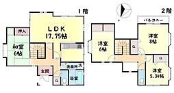 貝塚市津田北町の一戸建て