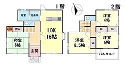 泉南市樽井８丁目の一戸建て