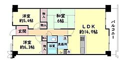 サンシティ貝塚1番館　中古マンション