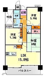 サンシティ貝塚1番館　中古マンション