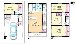 尼崎市瓦宮２丁目の一戸建て