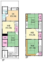 摂津市正雀４丁目の一戸建て