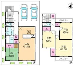 箕面市森町中３丁目の一戸建て