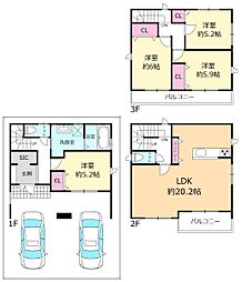 茨木市新堂3丁目の一戸建て