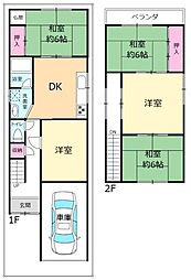 羽曳野市西浦１丁目の一戸建て