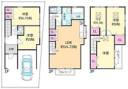 摂津市鳥飼野々１丁目