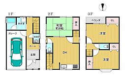 東住吉区桑津4丁目　中古戸建