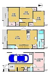 平野区瓜破西1丁目　新築戸建