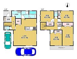 平野区加美東1丁目　新築戸建　1号棟