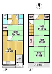 松原市河合3丁目　中古テラスハウス