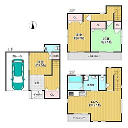 平野区平野北2丁目　中古戸建
