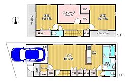 平野区平野市町3丁目　新築4号棟