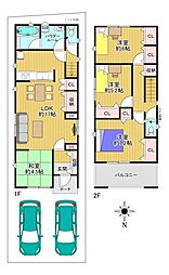 生野区田島3丁目　3号棟　新築戸建