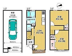 平野区長吉出戸3丁目　中古戸建