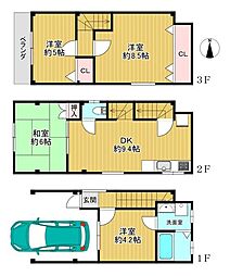 平野区喜連東1丁目　中古戸建