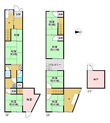 生野区中川6丁目　中古テラスハウス