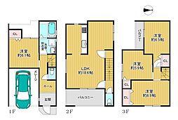 平野区平野市町1丁目　中古戸建