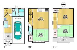 西成区天下茶屋3丁目　中古戸建