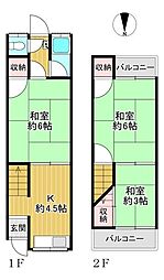 住之江区南加賀屋4丁目　中古テラスハウス