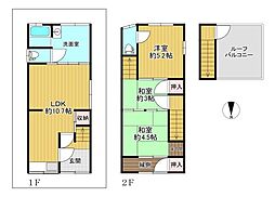 生野区中川西1丁目　中古戸建