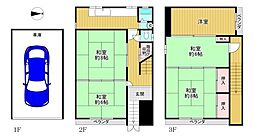 東住吉区照ヶ丘矢田1丁目　中古戸建